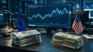 اليورو يرتفع أمام الدولار إلى 1.1600.. الأسواق تترقب بيانات التضخم الأوروبية والفائدة الأمريكية